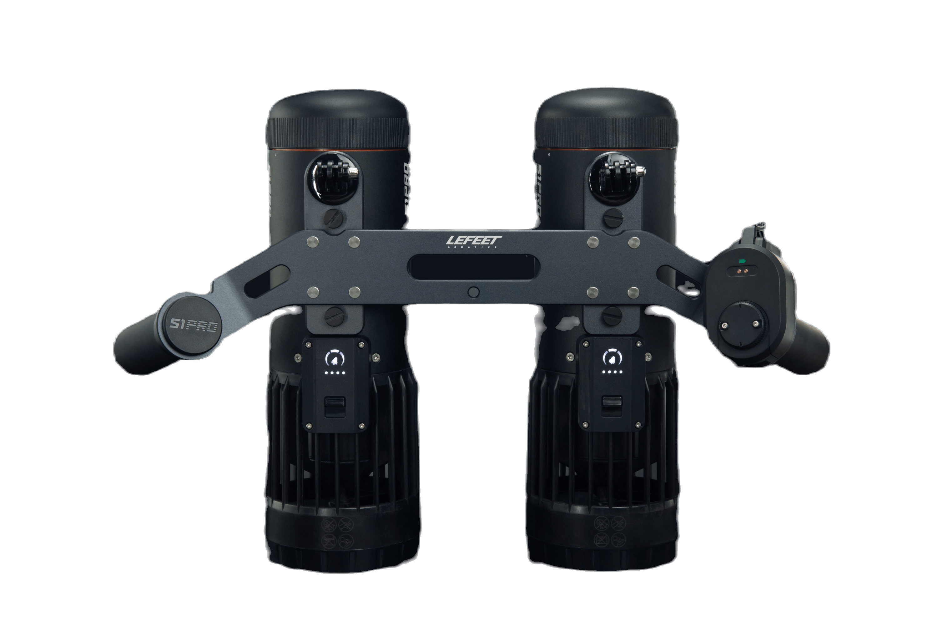 LEFEET S1 Pro with Dual Jet Rail Kit