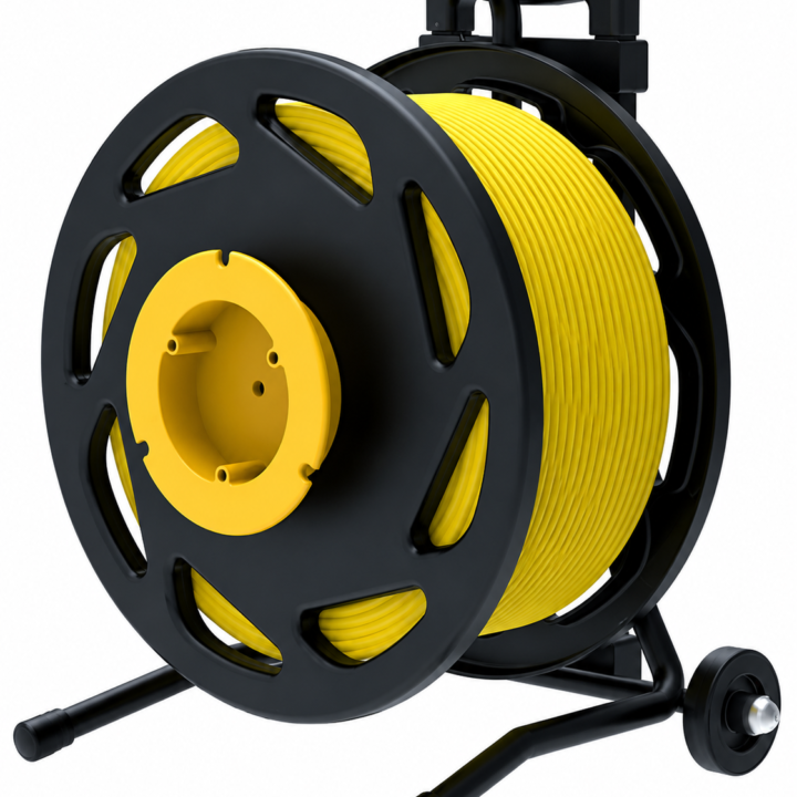 CHASING X 400m manual reel for underwater ROV tether deployment and retrieval