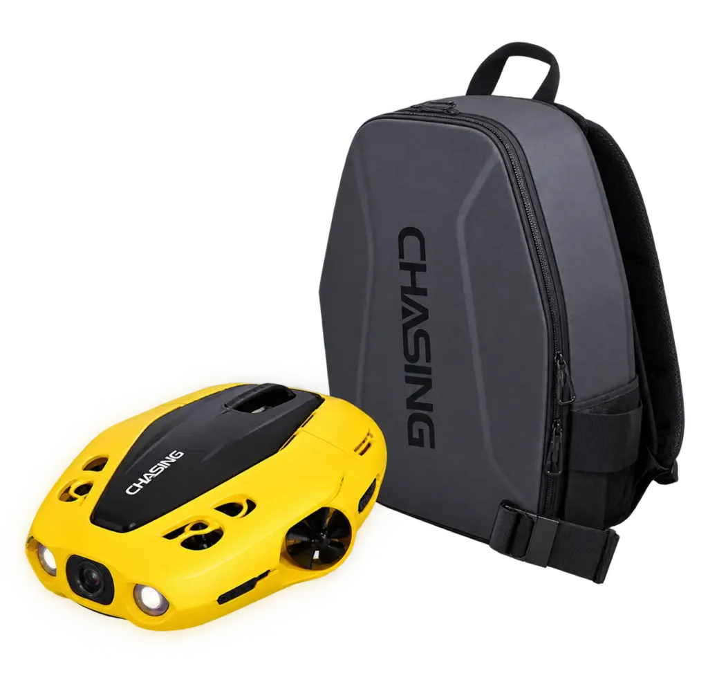 CHASING DORY with backpack — CHASING DORY Compact Underwater Drone 1
